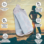 Grey Performance Trainer Socks