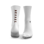 Glitch Text Socks