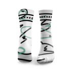 Squiggle Lines Padel Socks