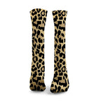 Leopard Print Weightlifting Socks