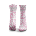 Leopard Print Glitter Socks