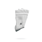 White Reflective 2Stripe 3 Pack